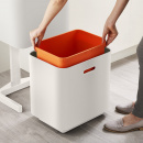 Kosz na śmieci z funkcją segregacji Totem Max Joseph Joseph 60 Litrów, kremowy 30061