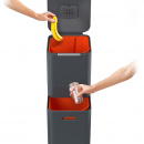Kosz na śmieci z możliwością segregacji Totem Compact Joseph Joseph 40 Litrów 30065
