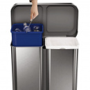 Kosz pedałowy Liner Pocket Recycler 58L simplehuman CW2025
