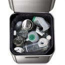 Kosz stalowy do segregacji śmieci w kuchni Totem Compact Joseph Joseph 40 Litrów 30063