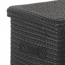 Kosze czarne z plecionki Rimossa Kela KE-32124