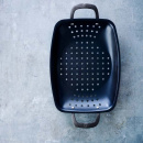 Koszyk perforowany do grillowania 50x29 cm ze stali węglowej BK Black Steel BBQ CC002835-001