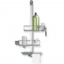 Koszyki na akcesoria pod prysznic regulowane simplehuman BT1099