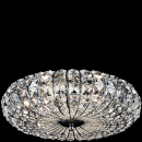 Kryształowa lampa sufitowa okrągła Broche Maytoni Classic DIA902-04-N