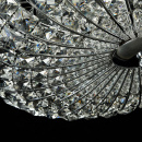 Kryształowa lampa sufitowa okrągła Broche Maytoni Classic DIA902-04-N