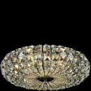 Kryształowa lampa sufitowa okrągła Broche Maytoni Classic DIA902-04-N