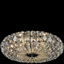 Kryształowa lampa sufitowa okrągła Broche Maytoni Classic DIA902-04-N