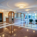 Kryształowa lampa sufitowa Palace Maytoni Classic DIA890-CL-10-G