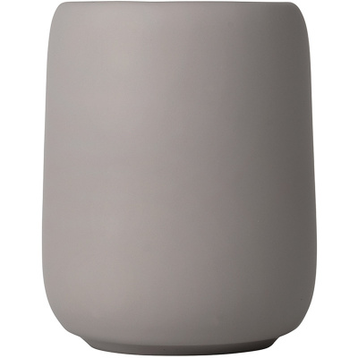 Kubek ceramiczny na szczoteczki do mycia zębów Blomus Sono taupe B69048