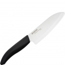 Kuchenny nóż ceramiczny Santoku 14 cm Kyocera Gen biały FK-140WH-BK