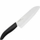 Kuchenny nóż ceramiczny szefa kuchni Santoku 16 cm Kyocera Gen biały FK-160WH-BK