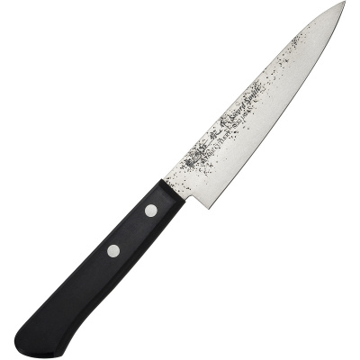 Kuchenny nóż uniwersalny Satake Nashiji Black Pakka 12cm 801-751
