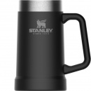Kufel do piwa termiczny z uchwytem Stanley Adventure 0,7 Litra czarny mat 10-02874-034