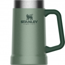 Kufel do piwa termiczny z uchwytem Stanley Adventure 0,7 Litra zieleń młotkowana 10-02874-033