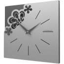 Kwadratowy zegar na ścianę Merletto CalleaDesign aluminium 56-10-1-2