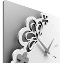 Kwadratowy zegar na ścianę Merletto CalleaDesign aluminium 56-10-1-2