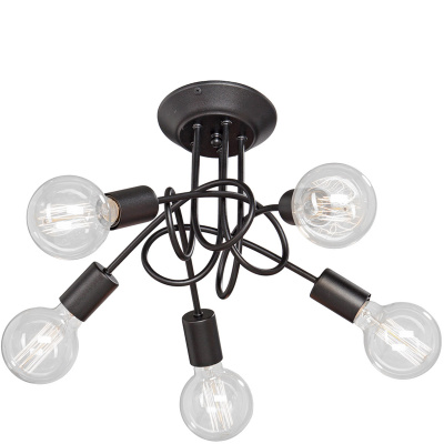 Lampa do salonu na żarówki duże kule dekoracyjne Vitaluce VE3727-1/5PL