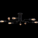 Lampa industrialna na 8 żarówek retro Gilbert Maytoni Loft T532CL-08B