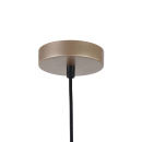 Lampa nad stół do jadalni złota, geometryczna Louvre Maytoni Modern MOD199-PL-03-G