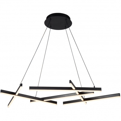 Lampa nowoczesna czarne linie LED Line Maytoni MOD016PL-L75B