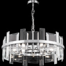 Lampa okrągła, wisząca, kryształowe sztaby Cerezo Maytoni MOD201PL-05N