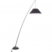 Lampa podłogowa teleskopowa Campanula Maytoni czarna Z002FL-01B