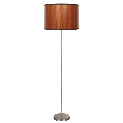 Lampa podłogowa z abażurem w kolorze dębu Timber Candellux 51-93304