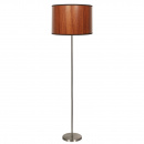 Lampa podłogowa z abażurem w kolorze dębu Timber Candellux 51-93304