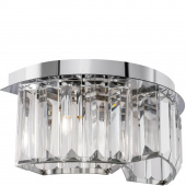 Lampa ścienna zaokrąglona, kolumny szklane Colline Maytoni MOD083WL-02CH