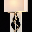 Lampa stołowa kwadratowa Intreccio Maytoni Classic ARM010-11-W