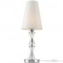 Lampa stołowa wysoka z białym abażurem Florero Maytoni MOD079TL-01CH