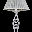 Lampa stołowa z przeźroczystym abażurem i kryształem Grace Maytoni Classic ARM247-00-G