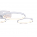 Lampa sufitowa białe okręgi LED Olympia Maytoni Modern MOD448-CL-4-30-W