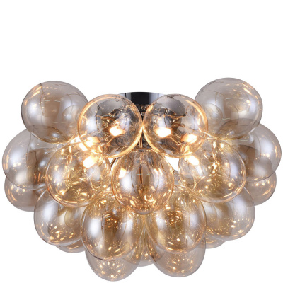 Lampa sufitowa bursztynowe bombki Balbo Maytoni Modern MOD112CL-08G