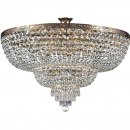 Lampa sufitowa kryształowa, antyczne złoto Palace Maytoni Classic DIA891-CL-14-G