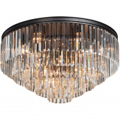 Lampa sufitowa kryształowa z dużych, sztabkowych kryształów Vitaluce VE1805-1/8+4+4+1PL