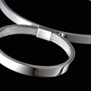 Lampa sufitowa LED chromowane koła Olympia Maytoni Modern MOD448-55-N