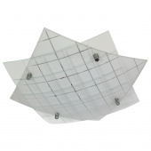 Lampa sufitowa - plafon LED 31x31 cm w kratkę Dublos Candellux 10-30146