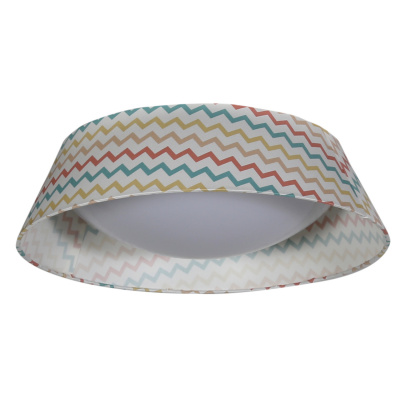 Lampa sufitowa - plafon LED z kolorowym wzorkiem River Candellux 14-62963