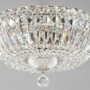 Lampa sufitowa z kryształów na metalowej podstawie Basfor Maytoni Classic DIA100-CL-03-N