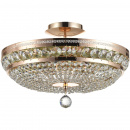 Lampa sufitowa złota z kryształami 43 cm Ottilia Maytoni Classic DIA700-CL-06-G