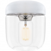 Lampa wisząca Acorn UMAGE biała / chrom 02104