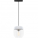 Lampa wisząca Acorn UMAGE biała / chrom 02104
