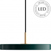 Lampa wisząca Asteria Mini UMAGE ciemna zieleń 02208