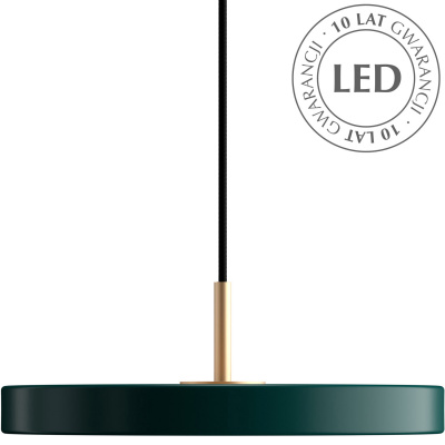 Lampa wisząca Asteria Mini UMAGE ciemna zieleń 02208