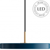 Lampa wisząca Asteria Mini UMAGE niebieski petrol 02209