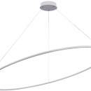Lampa wisząca biały okrąg LED 120 cm Nola Maytoni MOD877PL-L70W