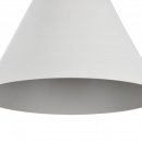 Lampa wisząca biały stożek z drewnianą bazą Bicones Maytoni Modern P359-PL-01-W