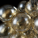 Lampa wisząca bursztynowe, szklane bańki Balbo Maytoni Modern MOD112-08-G