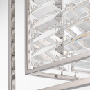 Lampa wisząca chromowana, kryształy w klatce Tening Maytoni MOD060PL-04CH